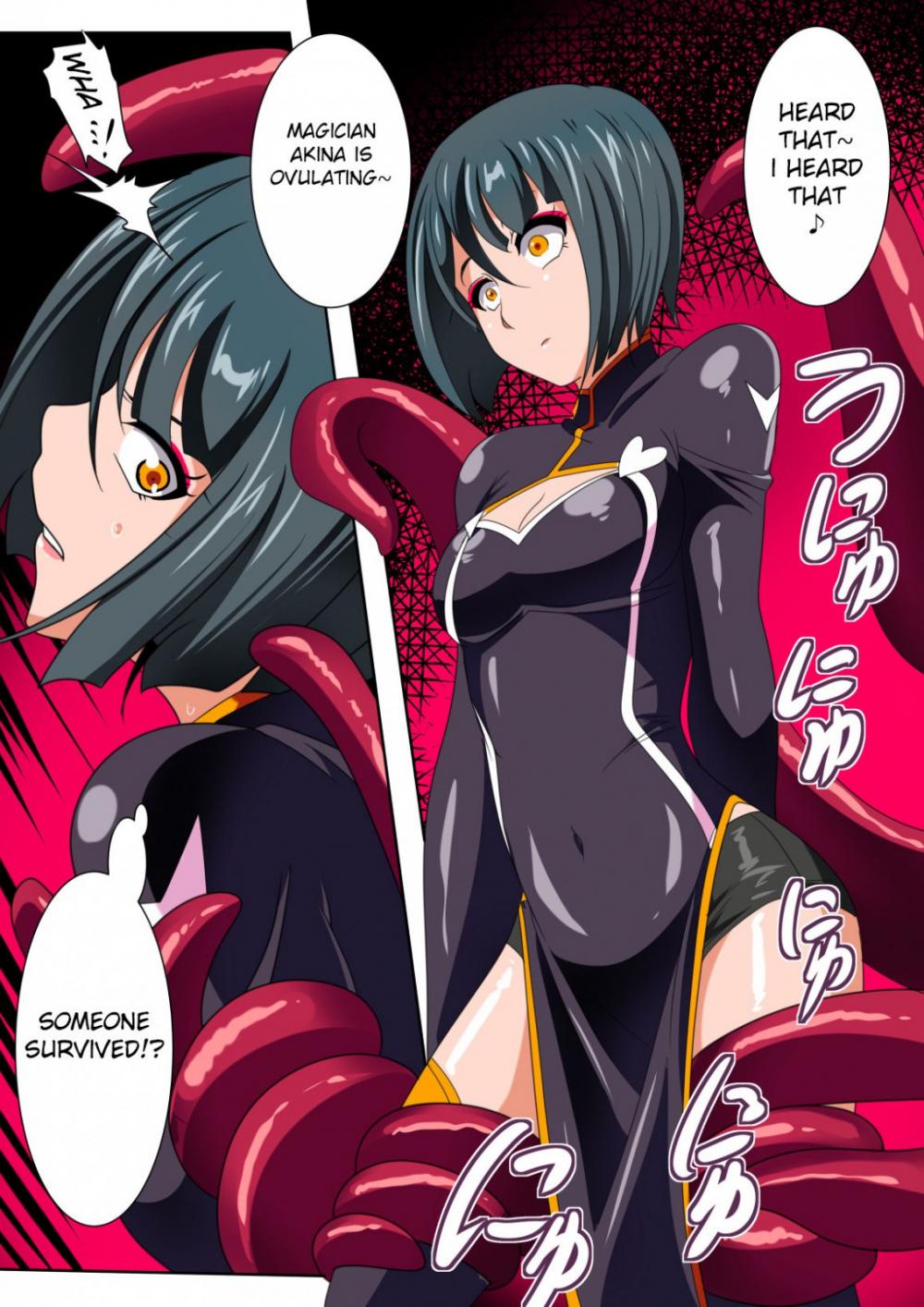 Hentai Manga Comic-Heroine Harassment - Magician Akina's Chastity-Read-7